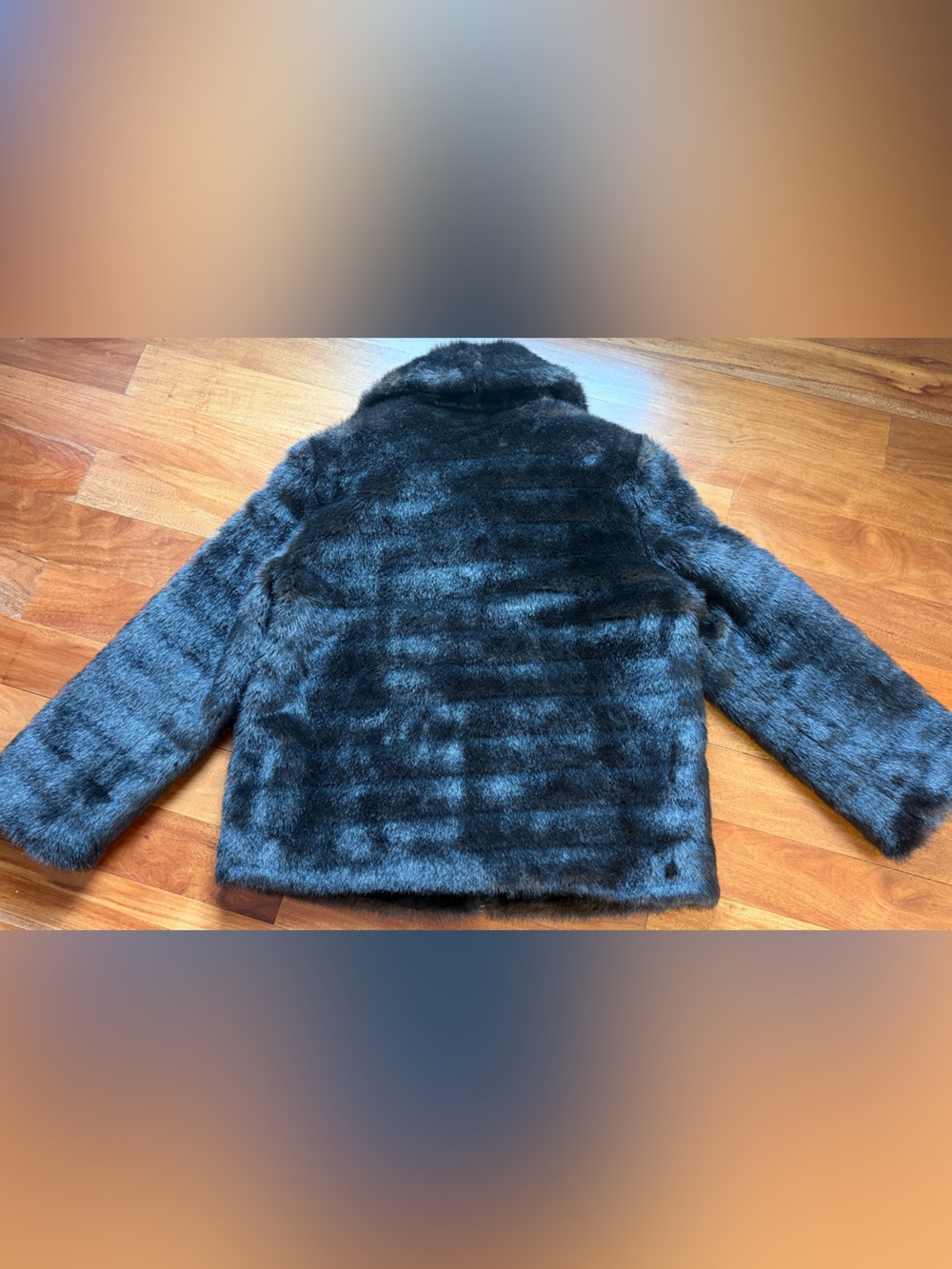 Luxury Faux Fur Jacket - Dark Brown